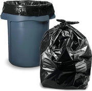 Pallet of 192 Cartons 18L Black Bin Liners - Office / Kitchen 10 micron (Standard Strength)