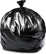 Carton of 250 Roll 82L Black Bin Liners - Able 20 micron (Medium Strength)
