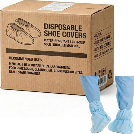 Carton of 270 HALYARD ANKLE GUARD* Shoe Cover Tri-Layer Fabric Adhesive Traction Strips