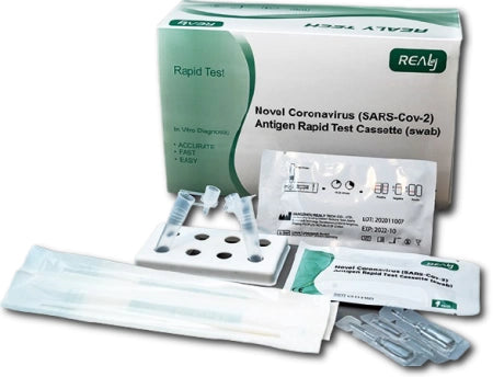 25/Pack Realy Tech Covid-19 Rapid Antigen Test Kit Nasal - Very High Sensitivity Exp. 12/2023