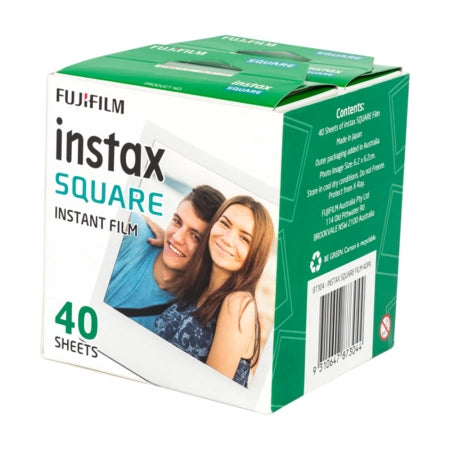 Pack of 40 Fujifilm instax SQUARE Film - Compatible with Fujifilm Instax SQUARE Cameras
