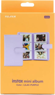 FujiFilm INSTAX mini album Lilac Purple - holds 108 photos