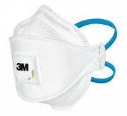 3M Aura 9322A+ P2 Respirator Face Mask / Flat Fold / Valved Box of 10