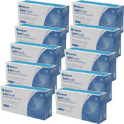 Carton of 1000 Medicom SafeTouch Advanced Platinum White Nitrile Gloves Powder Free