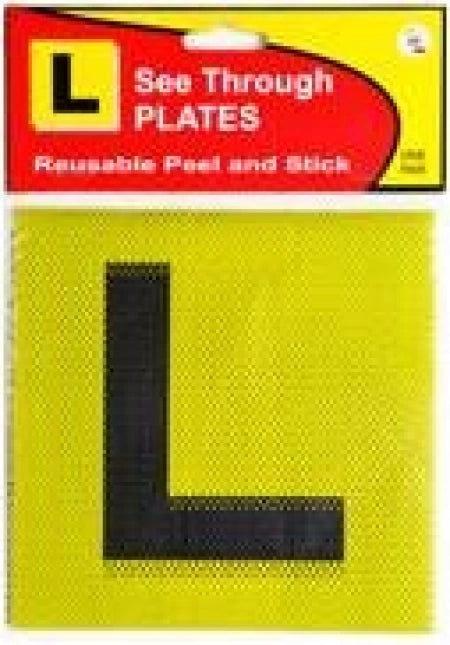 DRIVER PLATE L SEE THROUGH