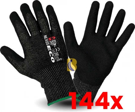 144 X YSF Nexus ECO Cut 5 Nitrile Foam Finish Cut Resistant Gloves
