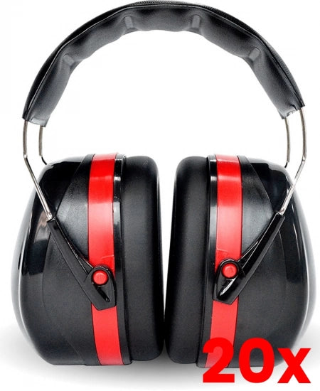 20 X ULTRA SAFE Ultimate Safety Earmuff Class 5 32dB Replaced by SL500022