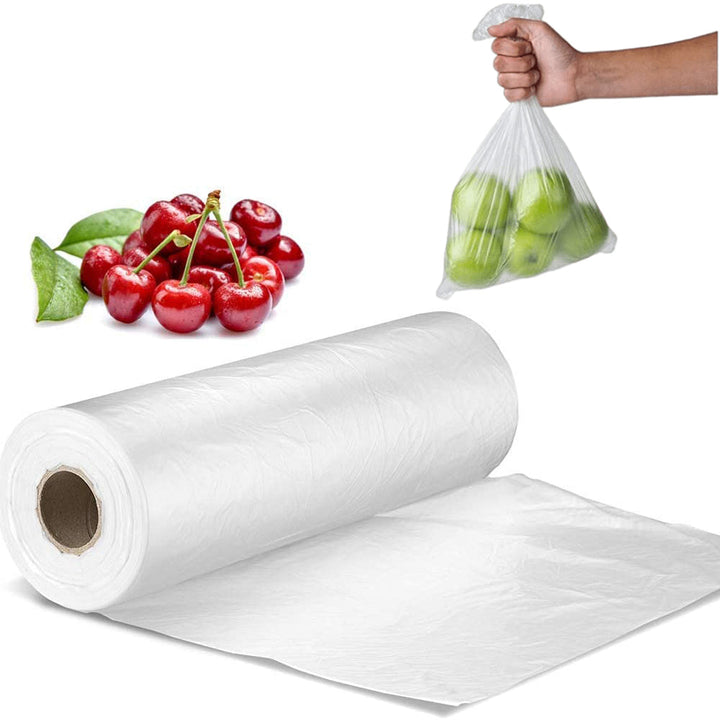 Non-Gusset Clear Produce Bag Rolls