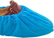 Carton of 1000 Ultra Health Shoe Cover PE Heavy Duty - Blue