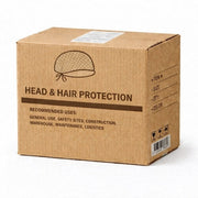 Carton of 1000 Red Polypropylene Bouffant Cap 21 Inch