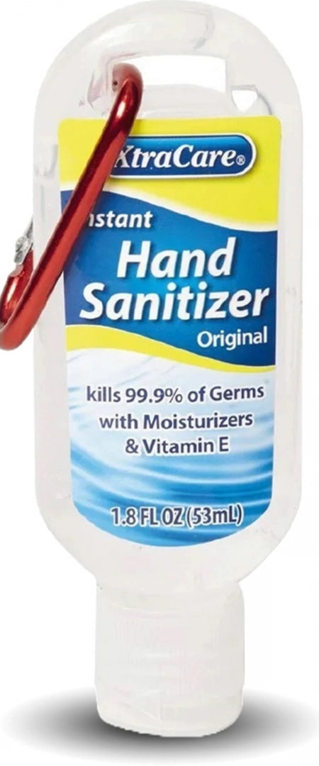 XtraCare 53ml Instant Hand Sanitiser with Travel Key Chain Clip
